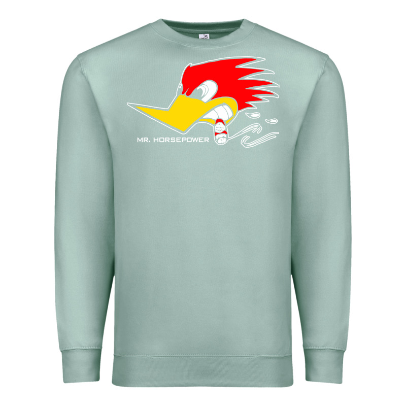 Mr Horsepower Clay Smith Cams Cigar Smoking Woodpecker Shirt For Man F Premium Sweatshirt by FloraArt | Teevron
