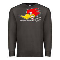 Smoke mr horsepower clay smith cams cigar smoking woodpecker shirt for man f Premium Sweatshirt - FloraArt