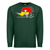 Sports Green mr horsepower clay smith cams cigar smoking woodpecker shirt for man f Premium Sweatshirt - FloraArt