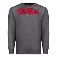 Charcoal Heather ole miss Premium Sweatshirt - FloraArt