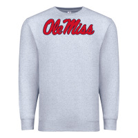 Heather Grey ole miss Premium Sweatshirt - FloraArt