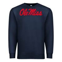 Navy ole miss Premium Sweatshirt - FloraArt