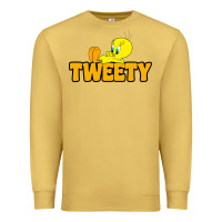 Antique Gold tweety Premium Sweatshirt - FloraArt