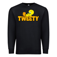 Black tweety Premium Sweatshirt - FloraArt