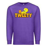 Purple tweety Premium Sweatshirt - FloraArt
