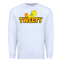 White tweety Premium Sweatshirt - FloraArt