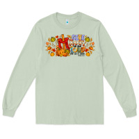 Matcha give thanks to the lord for he is good Long Sleeve Tee - CowhideDigitalArt