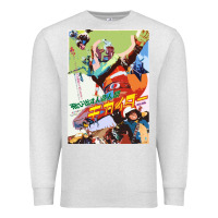 Oatmeal Heather KIKAIDA POSTER Premium Sweatshirt - FloraArt