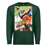 Sports Green KIKAIDA POSTER Premium Sweatshirt - FloraArt