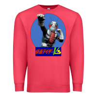 Cardinal KAMEN RIDER V3 PUNCH Premium Sweatshirt - FloraArt