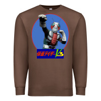 Chestnut KAMEN RIDER V3 PUNCH Premium Sweatshirt - FloraArt