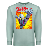 Seafoam ultraman exclusive yellow Premium Sweatshirt - FloraArt