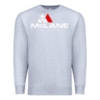Heather Grey cool mclane design Premium Sweatshirt - FloraArt
