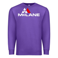 Purple cool mclane design Premium Sweatshirt - FloraArt