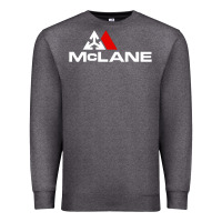 Charcoal Heather cool mclane design Premium Sweatshirt - FloraArt