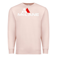 Pale Pink cool mclane design Premium Sweatshirt - FloraArt