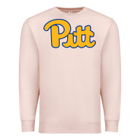 Pale Pink Pitt Panthers Premium Sweatshirt - FloraArt