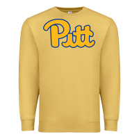 Antique Gold Pitt Panthers Premium Sweatshirt - FloraArt
