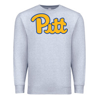 Heather Grey Pitt Panthers Premium Sweatshirt - FloraArt