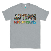 Heather Grey autism awareness Classic Tee - Artiststas