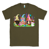 Army Green Easter gnomes Easter Day Classic Tee - CowGirlArtShop