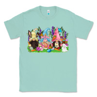 Seafoam Easter gnomes Easter Day Classic Tee - CowGirlArtShop