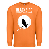 Carrot blackbird singing in the dead of night t shirt Premium Sweatshirt - FloraArt