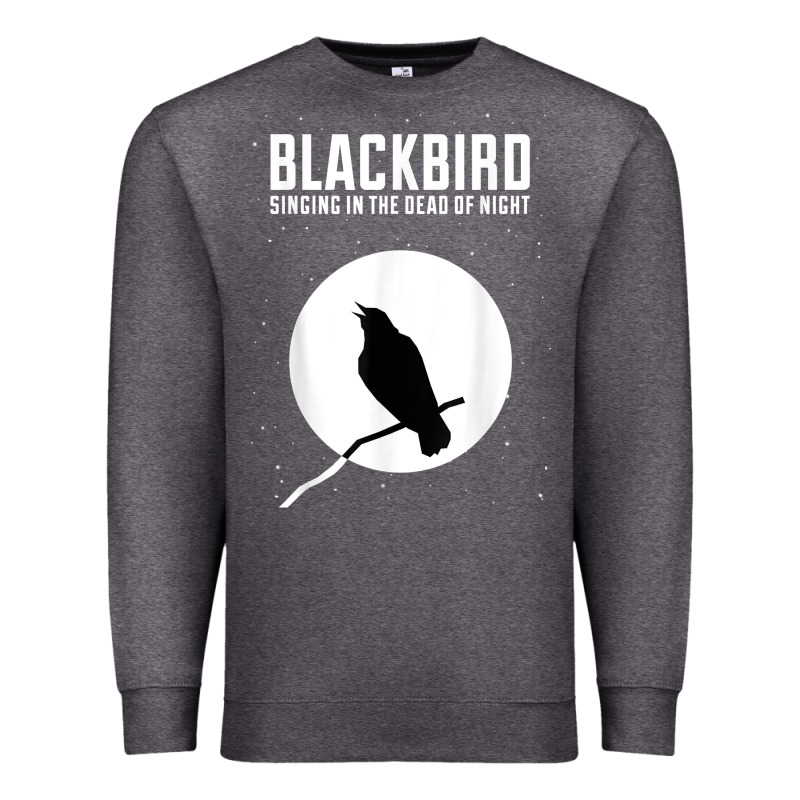 Blackbird Singing In The Dead Of Night T Shirt Premium Sweatshirt by FloraArt | Teevron