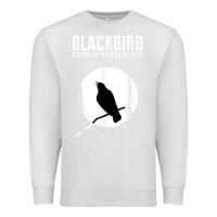 Oatmeal Heather blackbird singing in the dead of night t shirt Premium Sweatshirt - FloraArt