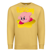 Antique Gold kirby men's pink Premium Sweatshirt - FloraArt