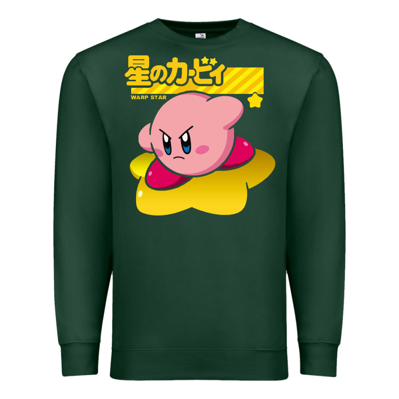 Kirby Men's Pink Premium Sweatshirt by FloraArt | Teevron