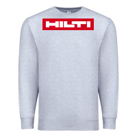 Heather Grey hilti Premium Sweatshirt - FloraArt