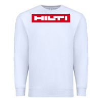 White hilti Premium Sweatshirt - FloraArt