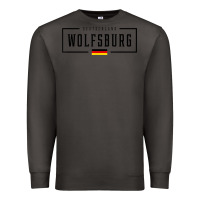 Smoke wolfsburg deutschland germany german flag Premium Sweatshirt - FloraArt