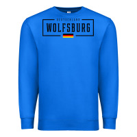 True Royal wolfsburg deutschland germany german flag Premium Sweatshirt - FloraArt