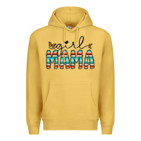 Antique Gold girl mama Premium Hoodie - CowhideDigitalArt
