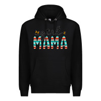 Black girl mama Premium Hoodie - CowhideDigitalArt