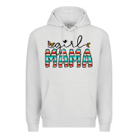 Dove Grey girl mama Premium Hoodie - CowhideDigitalArt