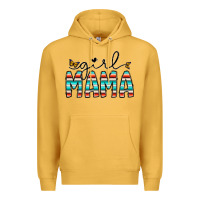 Mustard girl mama Premium Hoodie - CowhideDigitalArt