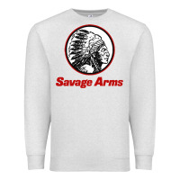 Oatmeal Heather Savage Arms Premium Sweatshirt - FloraArt