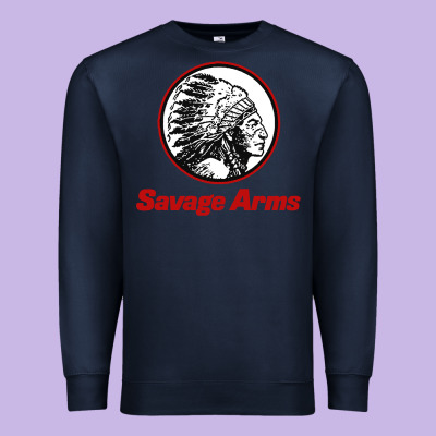 Savage Arms Premium Sweatshirt Designed By Floraart