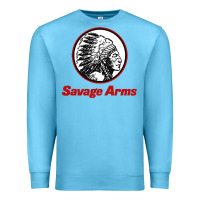 Ocean Blue Savage Arms Premium Sweatshirt - FloraArt