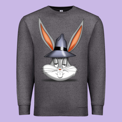 Bugs Bunny Premium Sweatshirt Designed By Floraart