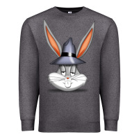 Charcoal Heather bugs bunny Premium Sweatshirt - FloraArt