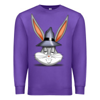 Purple bugs bunny Premium Sweatshirt - FloraArt