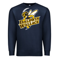 Navy Baldwin wallace university yellowjackets Premium Sweatshirt - FloraArt