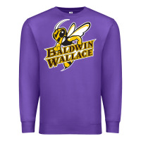 Purple Baldwin wallace university yellowjackets Premium Sweatshirt - FloraArt