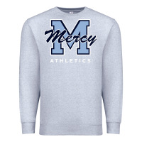 Heather Grey mercy high school (burlingame, california) Premium Sweatshirt - FloraArt