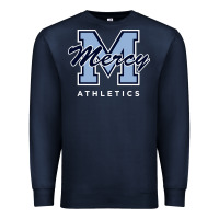 Navy mercy high school (burlingame, california) Premium Sweatshirt - FloraArt