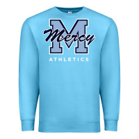 Ocean Blue mercy high school (burlingame, california) Premium Sweatshirt - FloraArt